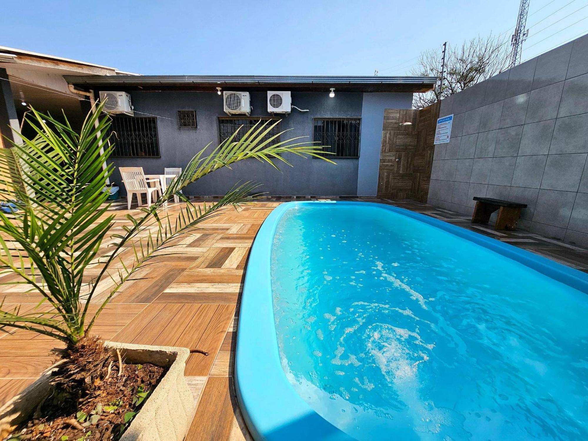 Casa 4 Quartos C Piscina 20 Min Dos Atrativos * Foz do Iguacu